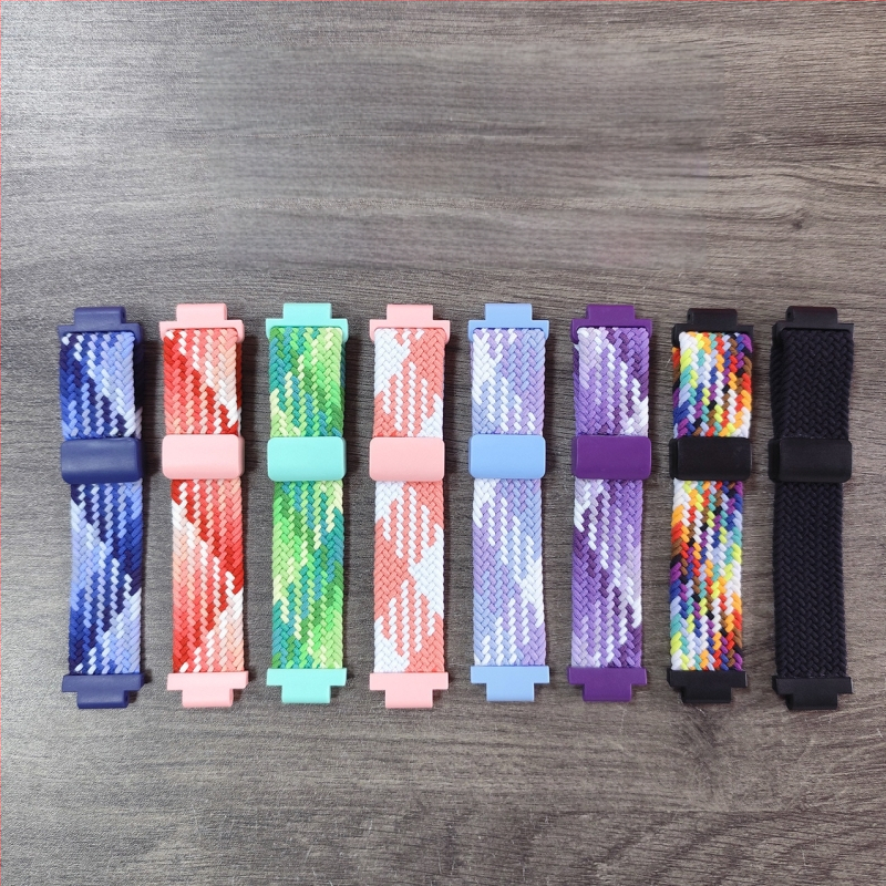 Ремеш за смарт часовник Little Genius, плетен найлонов ремък с магнитно закопчаване, съвместим със Z10/Z9/Z8/Z7/Z6S/Z5Q/D3/Q2A/D2 (Тегло: 10 g; Материал на ремъка: найлонова плитка; Закопчаване: магнитно; Съвместимост: Z10/Z9/Z8/Z7/Z6S/Z5Q/D3/Q2A/D2)