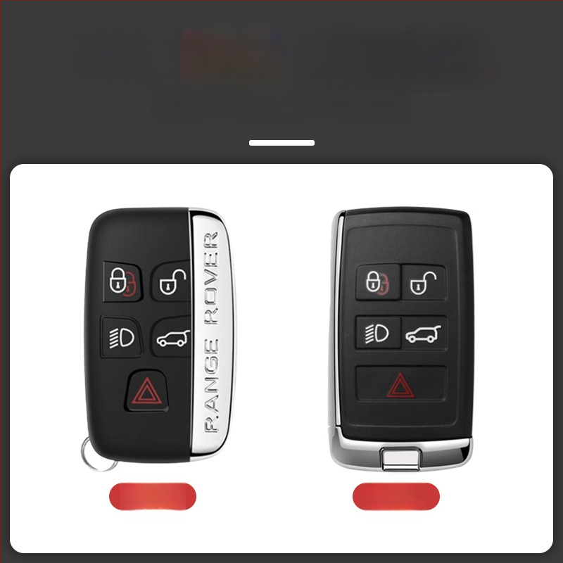 Land Rover võtmeümbris — ühildu Range Rover Evoque, Discovery 4, Velar, Freelander 2, Defender (Materjal: tsinkide segu; Bränd: PCS; Stiil: äriline; Kohandamine: Jah)