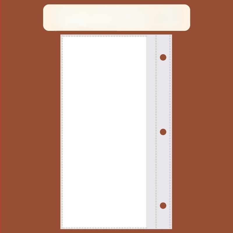 PU odos knyga depozitų ir bilietų laikymui – filmo bilietas, traukinio bilietas ir greitojo traukinio bilietas – Prekės ženklas Reverse, Modelis Bill collection book, Produkto kodas 766439295239