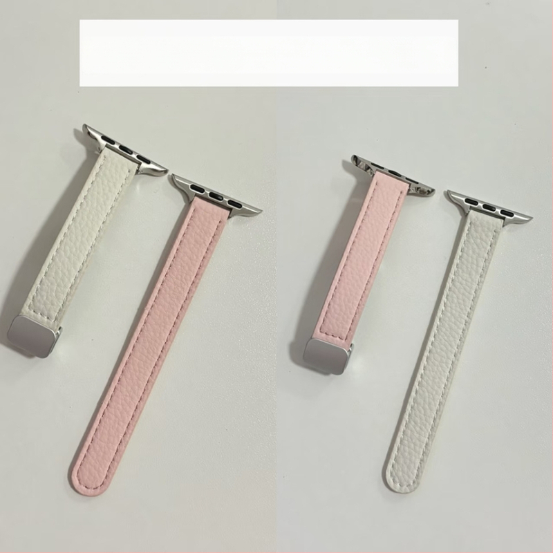 Кожена каишка за часовник Forest Wolf, естествена кожа, магнитно закопчаване, модерен стил