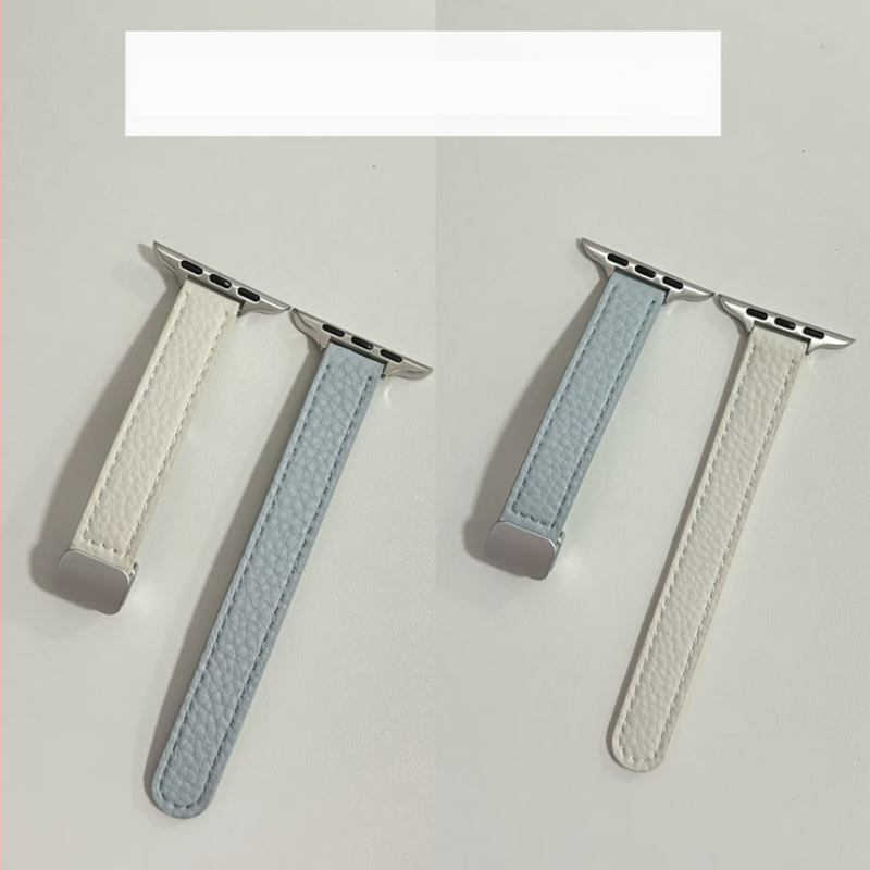 Кожена каишка за часовник Forest Wolf, естествена кожа, магнитно закопчаване, модерен стил