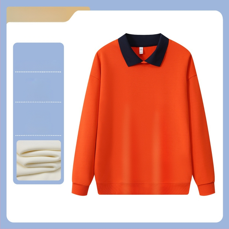 Meeste pikkade varrukatega polüestrist sviiter logoga, kohviku/teemaja personali jaoks