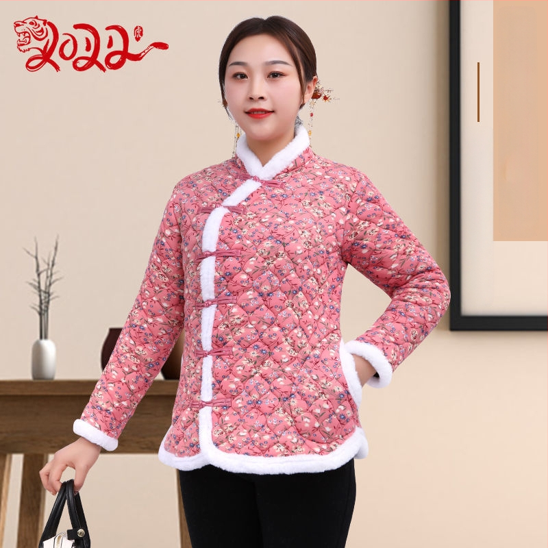 Памучно пухено яке - пълнеж от коприна-памук, Chenille плат, основна тъкан спандекс, Ultra-short дължина, поло яка с пух