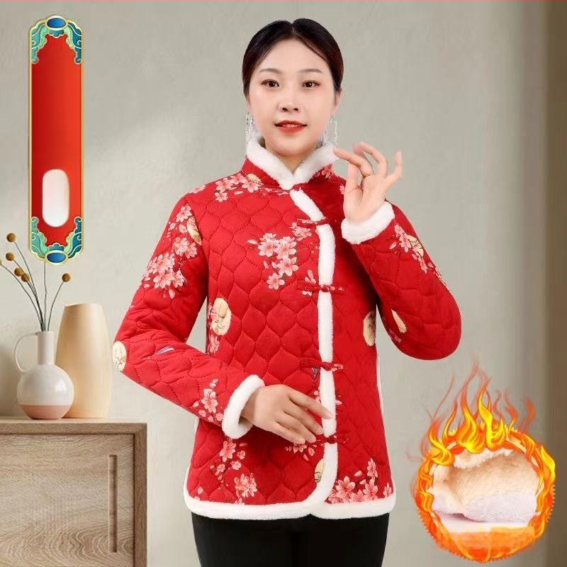 Памучно пухено яке - пълнеж от коприна-памук, Chenille плат, основна тъкан спандекс, Ultra-short дължина, поло яка с пух