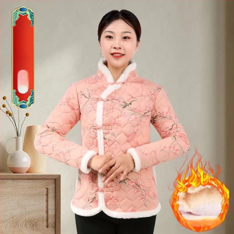 Памучно пухено яке - пълнеж от коприна-памук, Chenille плат, основна тъкан спандекс, Ultra-short дължина, поло яка с пух