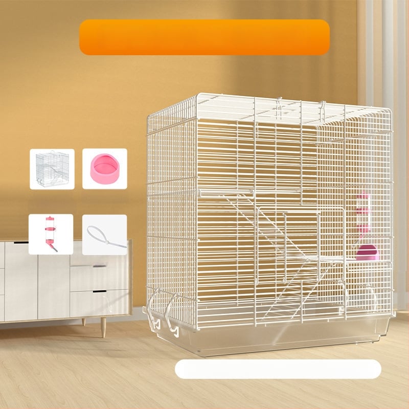 Weibi триетажна клетка за хамстери с стълба и голяма врата