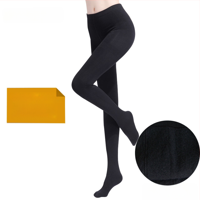 Langsha 1200D μίνι βελούδινα καλσόν μέχρι τον αστράγαλο, άνοιξη-φθινόπωρο, μεσαίο πάχος, plus size, μονόπλευρη περιοχή