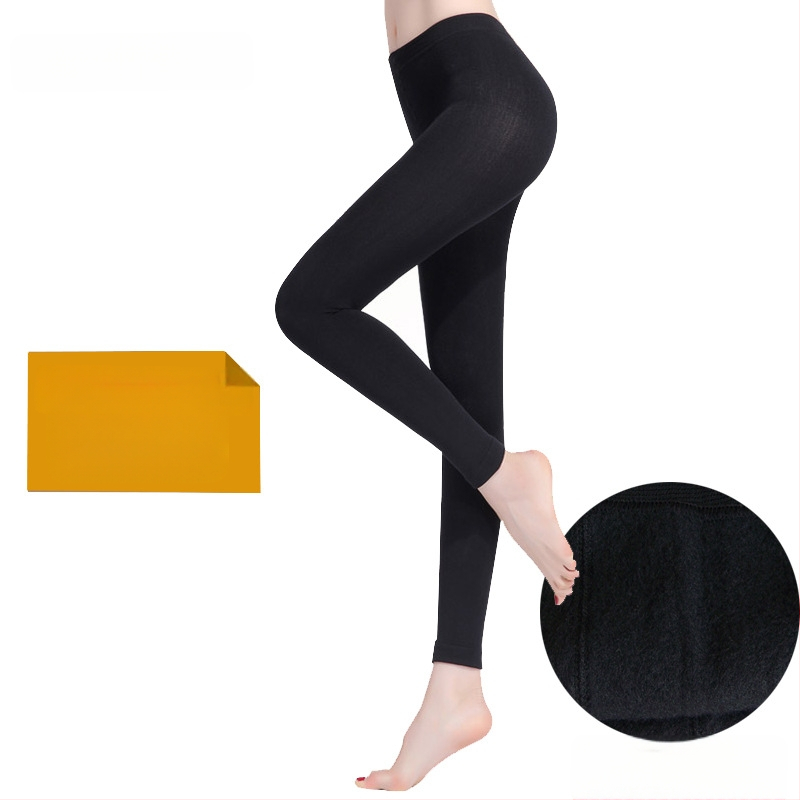 Langsha 1200D μίνι βελούδινα καλσόν μέχρι τον αστράγαλο, άνοιξη-φθινόπωρο, μεσαίο πάχος, plus size, μονόπλευρη περιοχή