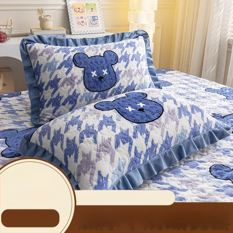 Padjapüür polüesterkiududest, 40 lõnga, trükkimine ja lõimimine, reaktiivne trükk ja värvimine, kaasaegne minimalistlik stiil