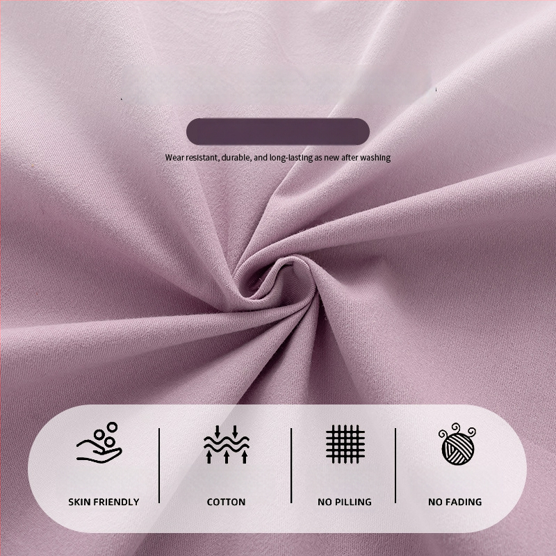 Elastne madratsileht, 100% puuvill, ühtne muster, reaktiivne värvimine, kaasaegne stiil