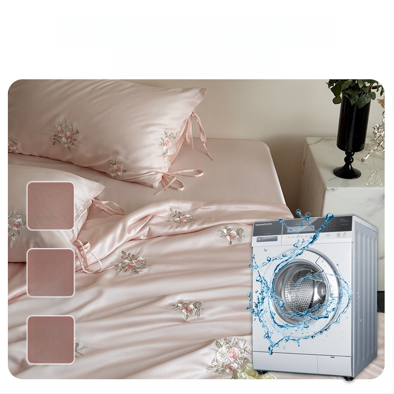 Vasaros antklodė iš Lyocell pluošto, antibakterinis užpildas, siuvinėtas audinys, reaktyvusis spausdinimas ir dažymas, svoris 1,25–1,5 kg