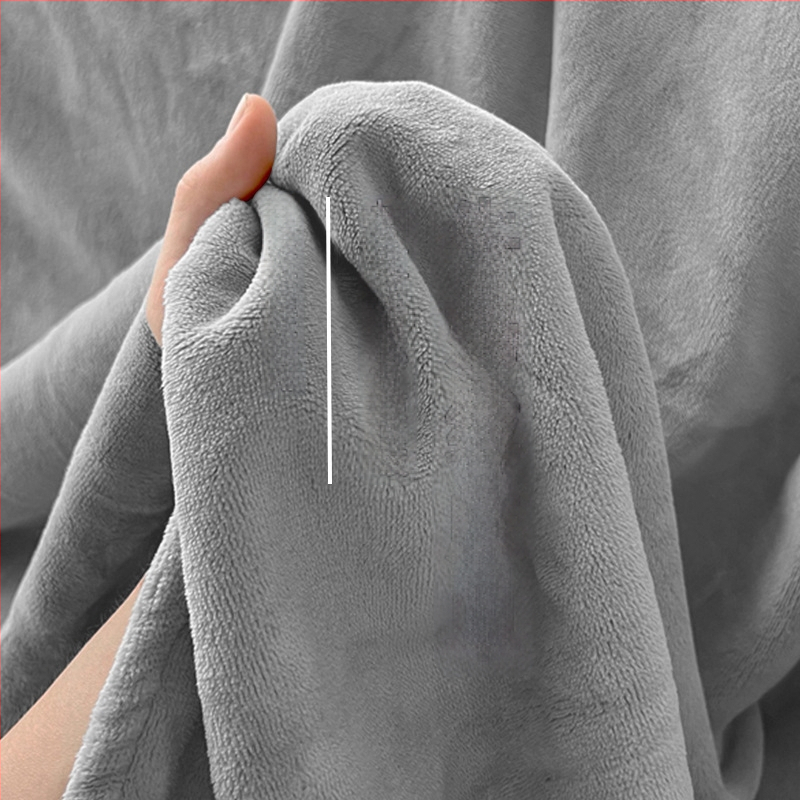 Milk Velvet voodilina talveks, kerge alla 300 g, reaktiivne värvimine, kaasaegne minimalistlik stiil