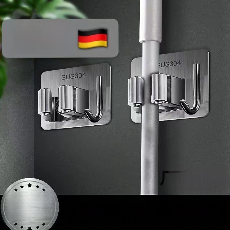 Pašlīmējošs āķis mopam un veļasējam vannas istabai — nerūsējošs tērauds, Jinlongda, 60-70 g, stils: jauns ķīniešu stils