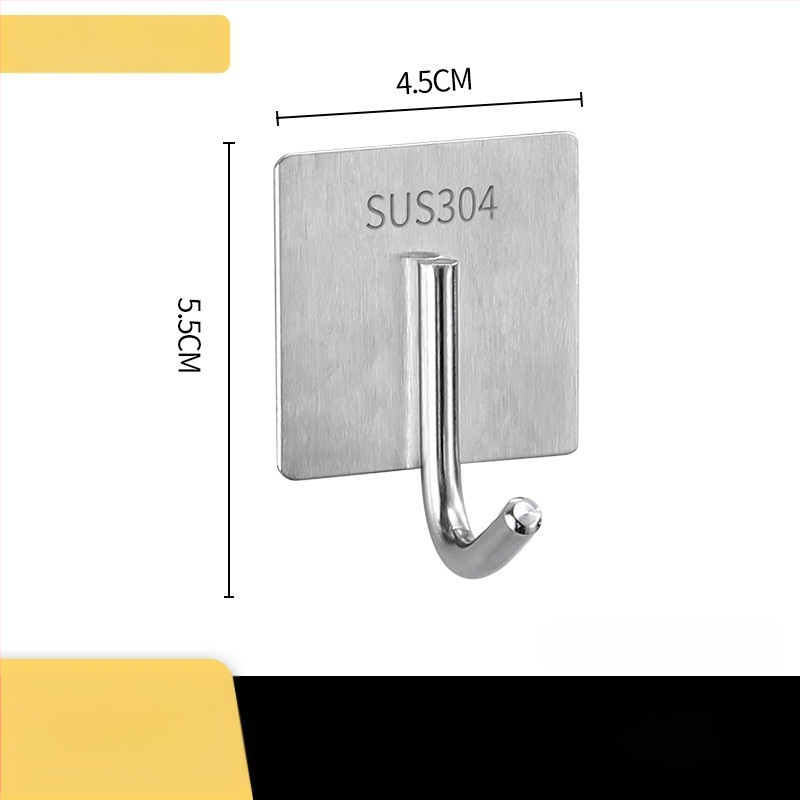 Pašlīmējošs āķis mopam un veļasējam vannas istabai — nerūsējošs tērauds, Jinlongda, 60-70 g, stils: jauns ķīniešu stils