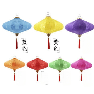 Āra lampions no zīda, antīks retro stils, neregulāra forma, izgaismojošs