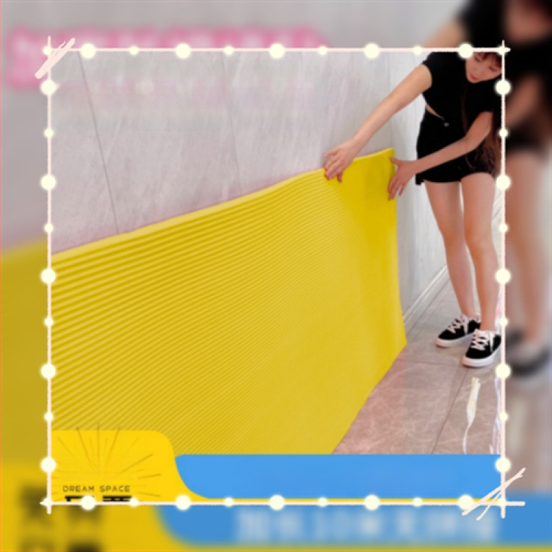 Μαλακή επένδυση τοίχου από ύφασμα για προστασία από κραδασμούς σε τοίχους και κολώνες γυμναστηρίου, Κορεάτικο στυλ, μοτίβο: solid, χωρίς παραμετροποίηση