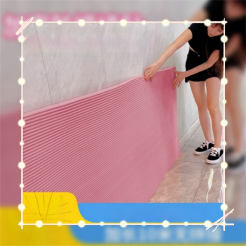 Μαλακή επένδυση τοίχου από ύφασμα για προστασία από κραδασμούς σε τοίχους και κολώνες γυμναστηρίου, Κορεάτικο στυλ, μοτίβο: solid, χωρίς παραμετροποίηση