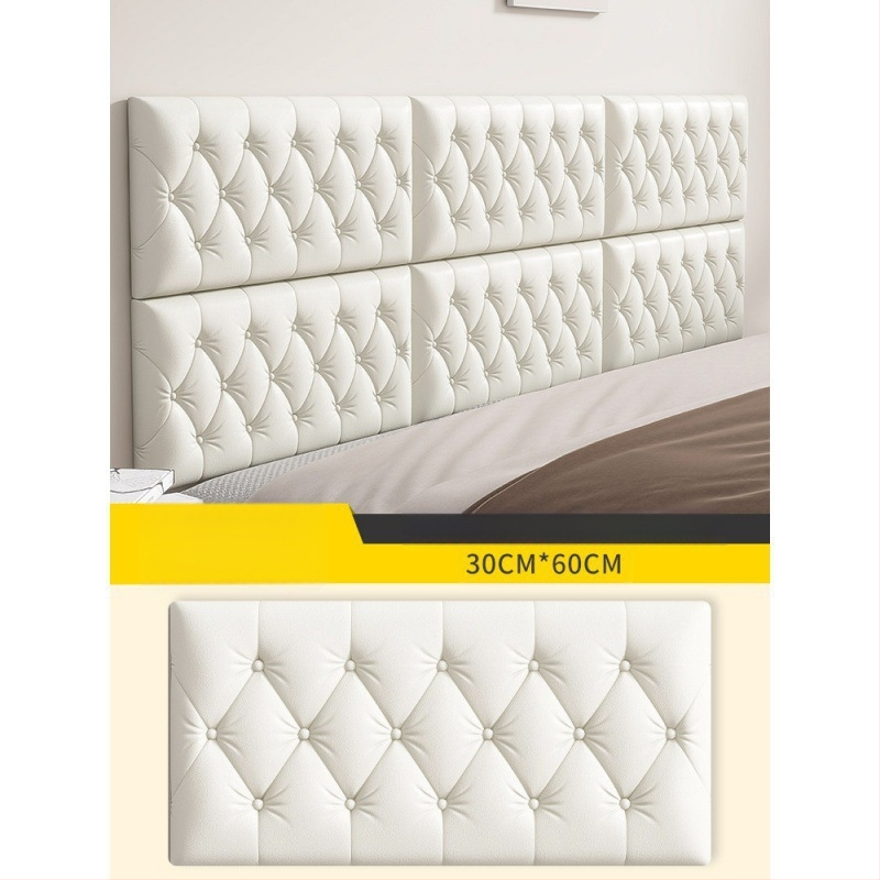 Kokkupõrke vastane seina kleeps XPE vahtmaterjalist, ühetooniline, 1 tükk, magamistuba dekor, lihtne kaasaegne 3D disain