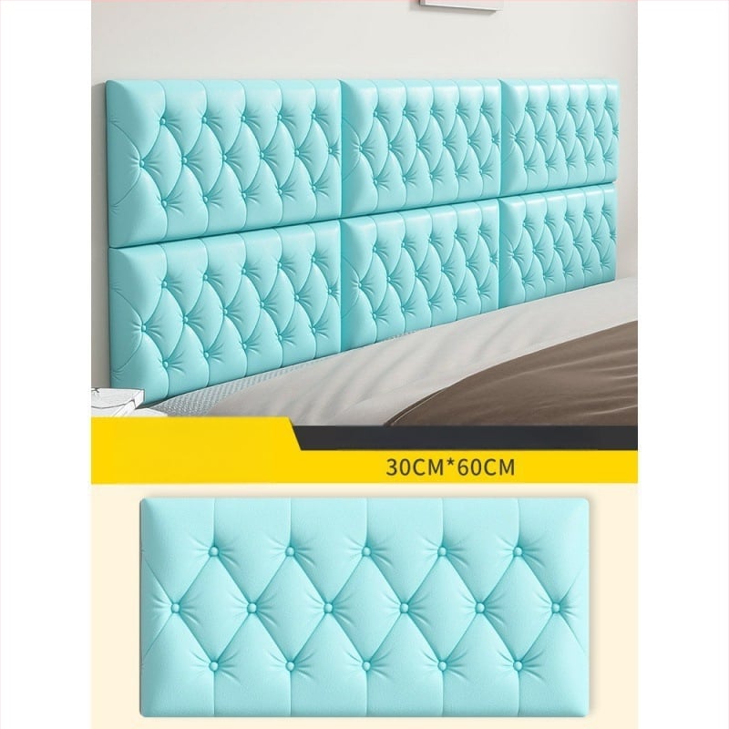 Kokkupõrke vastane seina kleeps XPE vahtmaterjalist, ühetooniline, 1 tükk, magamistuba dekor, lihtne kaasaegne 3D disain