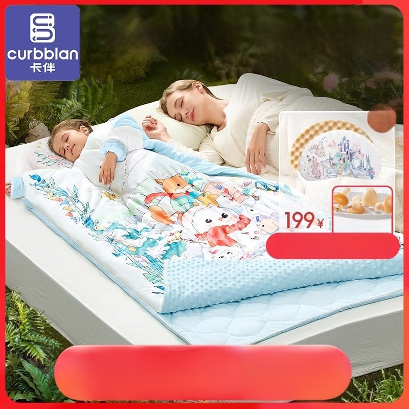 Anti-kick magamatt lapsele, polüestri kangas, sulg-siinid puuvillane täidis, kaal 1.0–1.5 kg, kaubamärk Card Companion