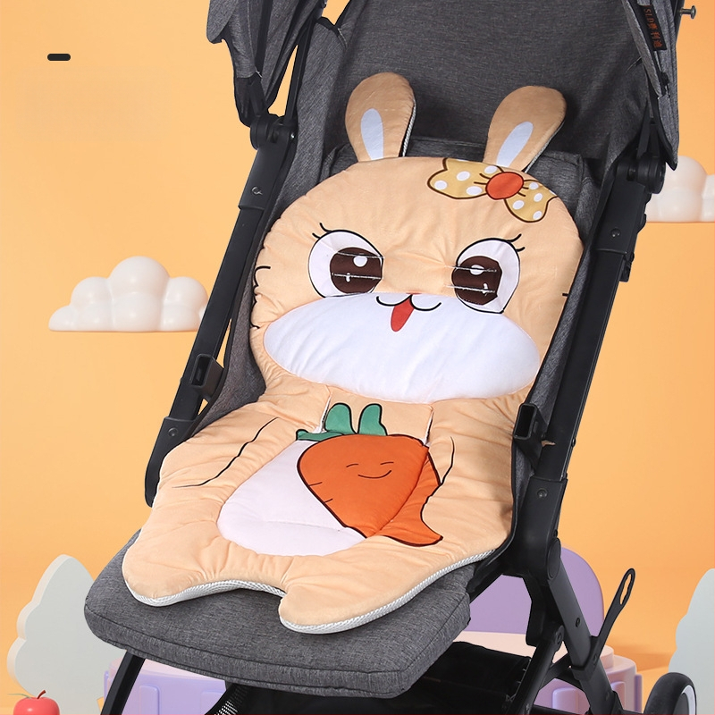 Bean подложка за детска количка от кристално кадифе, универсална за бебета, персонализация налична, пролет-есен-зима
