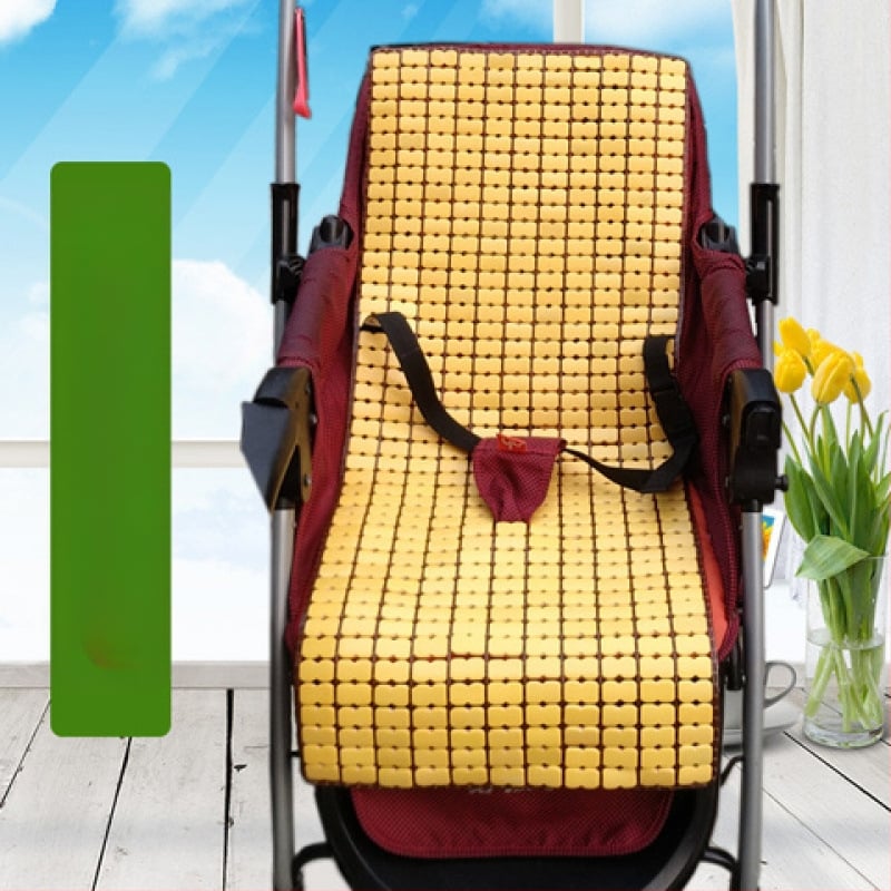 Бебешка подложка за количка от бамбукови влакна, дишаща, летна употреба