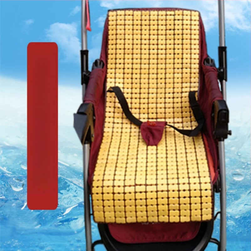 Бебешка подложка за количка от бамбукови влакна, дишаща, летна употреба