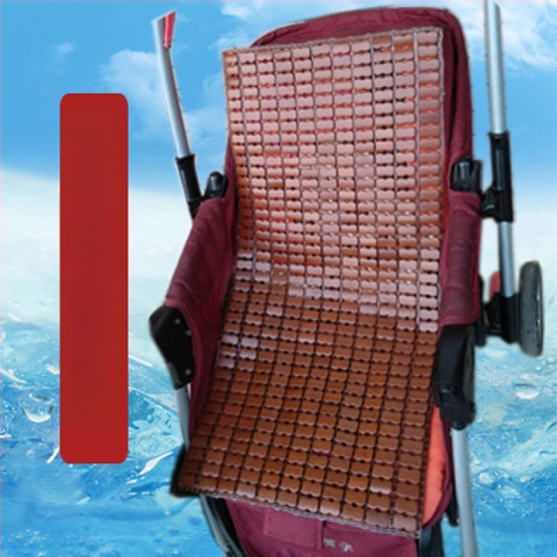 Бебешка подложка за количка от бамбукови влакна, дишаща, летна употреба