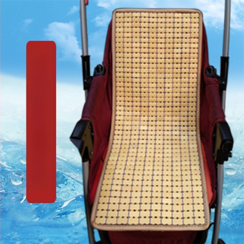 Бебешка подложка за количка от бамбукови влакна, дишаща, летна употреба