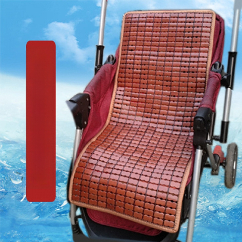 Бебешка подложка за количка от бамбукови влакна, дишаща, летна употреба