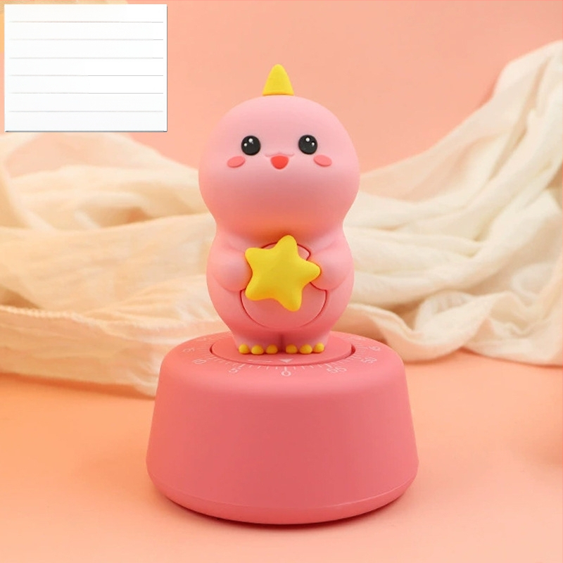 Tornikujuline mehhaaniline ajamõõtja õppimiseks, koos äratuse ja meeldetuletustega, manuaalne vedu, analoogne kuvamine (indikaator + numbrid)