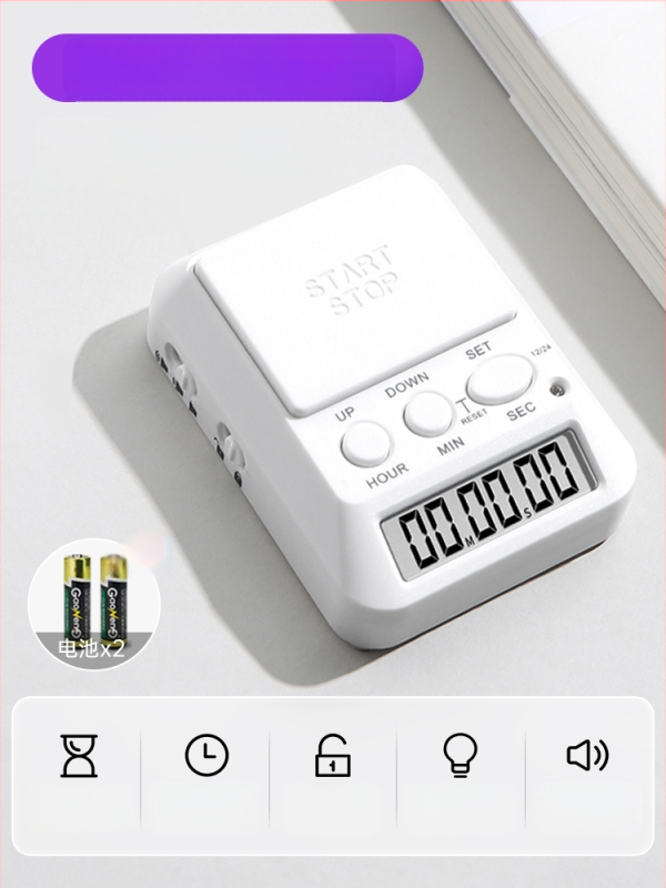 Mehaaniline liikumine; analoogne näidik; ümmargune kuju; toidetakse patareidega