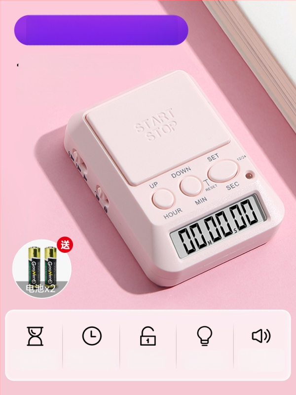 Mehaaniline liikumine; analoogne näidik; ümmargune kuju; toidetakse patareidega