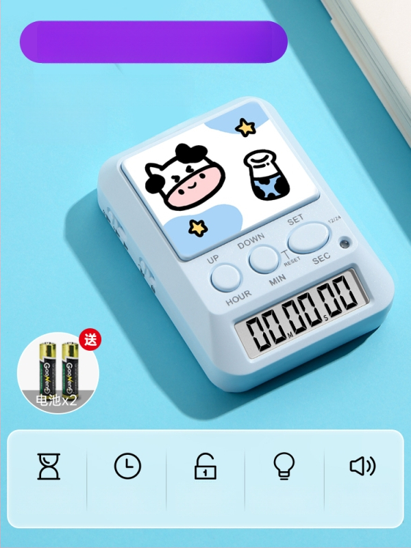 Mehaaniline liikumine; analoogne näidik; ümmargune kuju; toidetakse patareidega