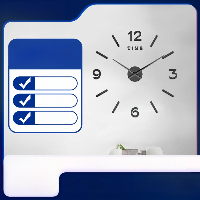 Seinakell, Skandinaavia stiil, ümmargune kujundus, patareiga toide, LED-numbriline ekraan.