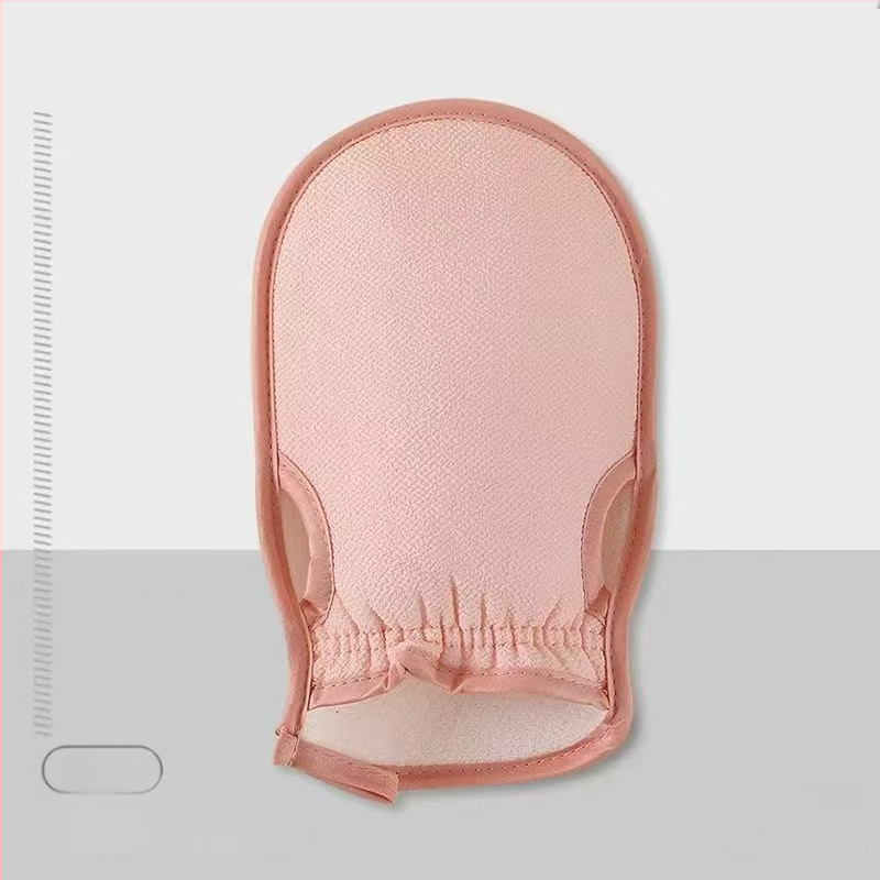 Ръкавици за баня за жени – ексфолиращи с груби частици, дишащи, удебелени, полиестерни влакна