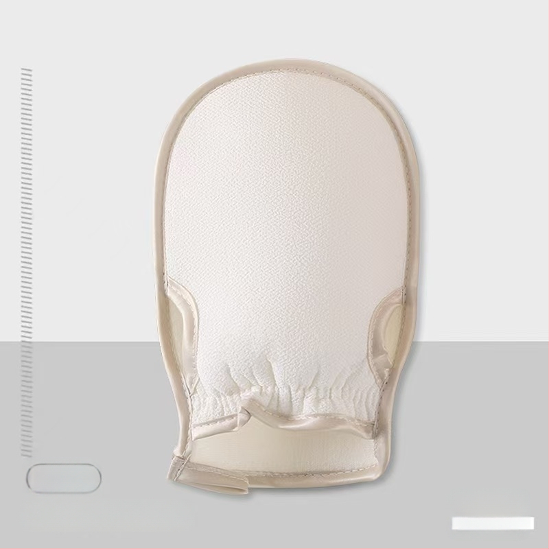 Ръкавици за баня за жени – ексфолиращи с груби частици, дишащи, удебелени, полиестерни влакна