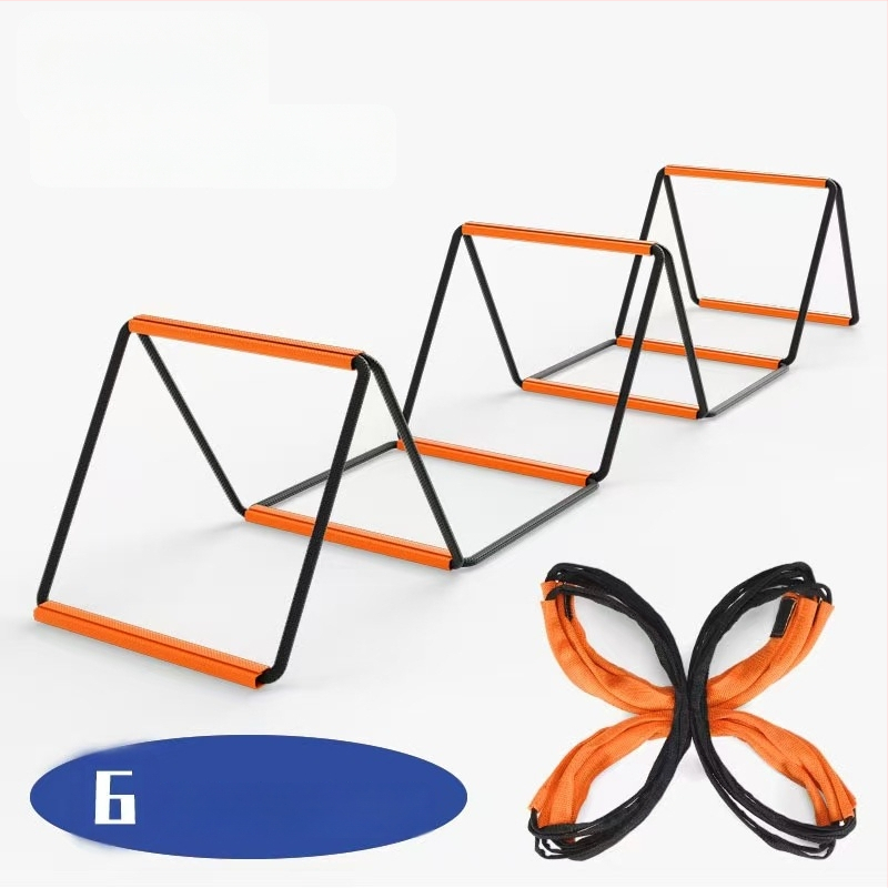 Treeningvahend: mitmekülgne kokkupandav agility ladder, terase konstruktsioon, sobiv jalgpallile, Roneng bränd