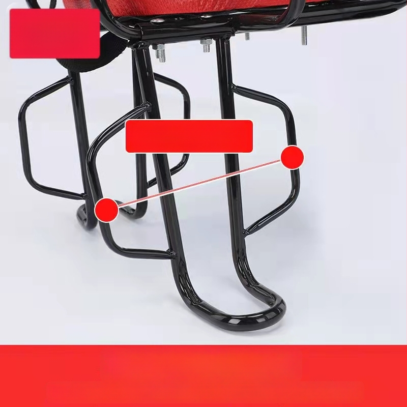 Tagumine laste iste velosõiduks, metallist raam, Smooth Travel bränd, sobib lastele