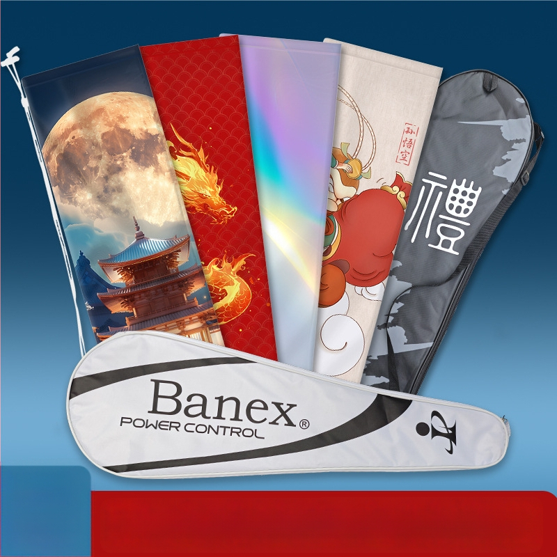 Badmintona nūju soma ar ūdensnecaurlaidīgu Oxford audumu, trīsslāņu stiprināta uzglabāšana, vienu plecu siksnas dizains, pielāgots logotips, zīmols Brother