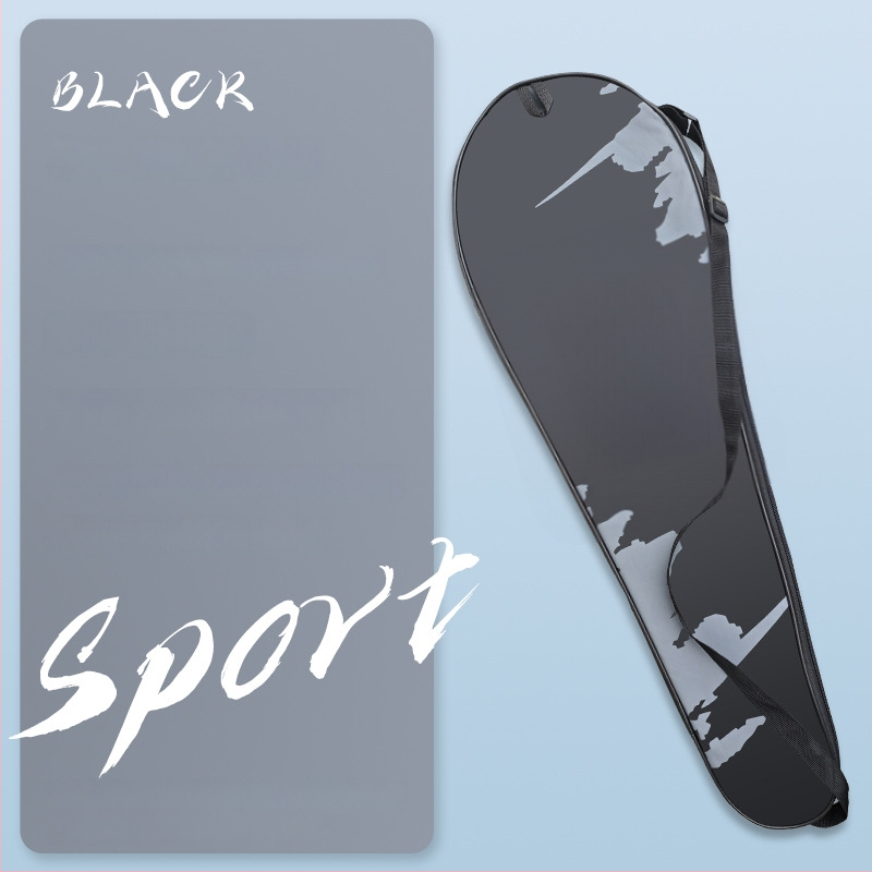 Badmintona nūju soma ar ūdensnecaurlaidīgu Oxford audumu, trīsslāņu stiprināta uzglabāšana, vienu plecu siksnas dizains, pielāgots logotips, zīmols Brother