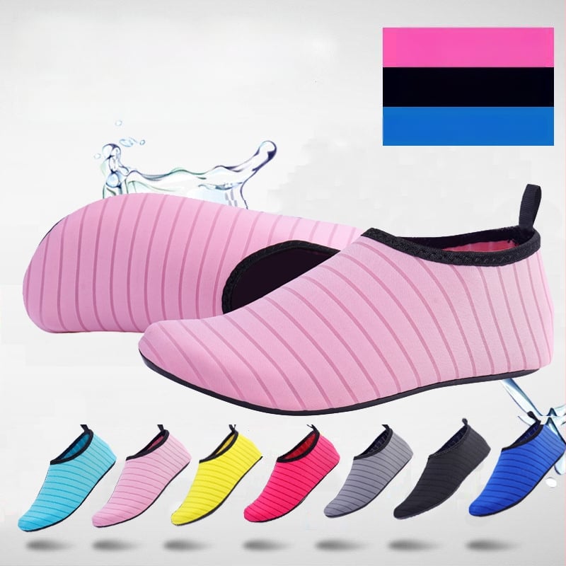 Niršanas zeķes ar silikona neslīdošu zoli, ātri žūstoši pludmales un niršanas apavi