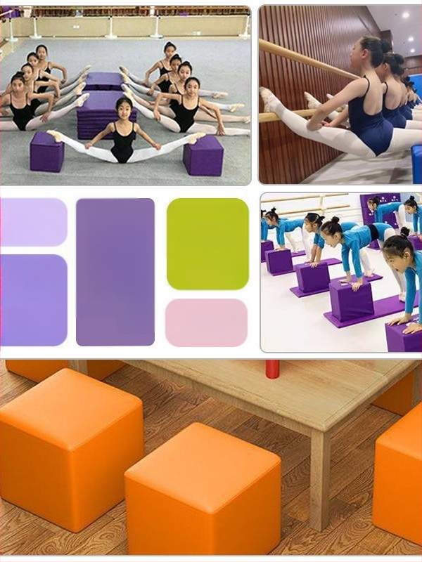 Μπλοκ γιόγκα PU για διατάσεις ποδιών, 2 κιλά, πάχος 5 εκ, Xin Energy