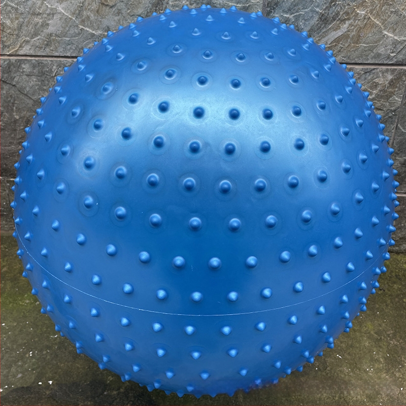 Μπάλα γιόγκα με σημεία μασάζ, αντιολισθητική, ανθεκτική σε έκρηξη, φουσκωτή από PVC για φυσική κατάσταση και μασάζ υγείας