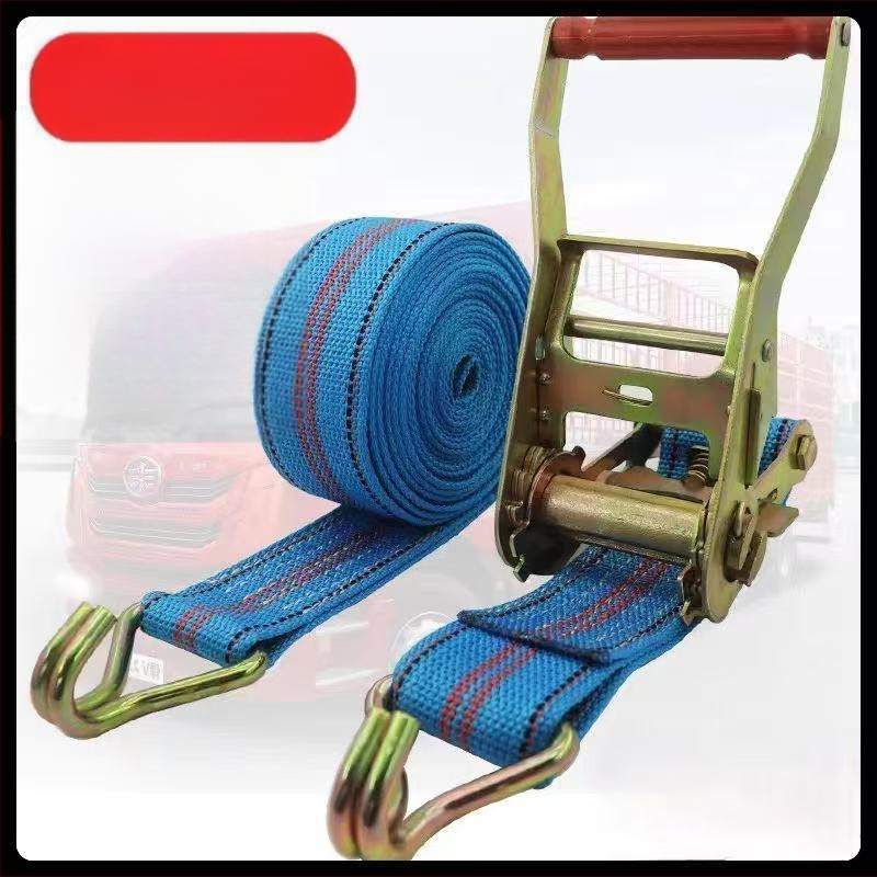 Universālais auklas spriegotājs ar tērauda rāmi un dubulto āķi kravas automašīnām