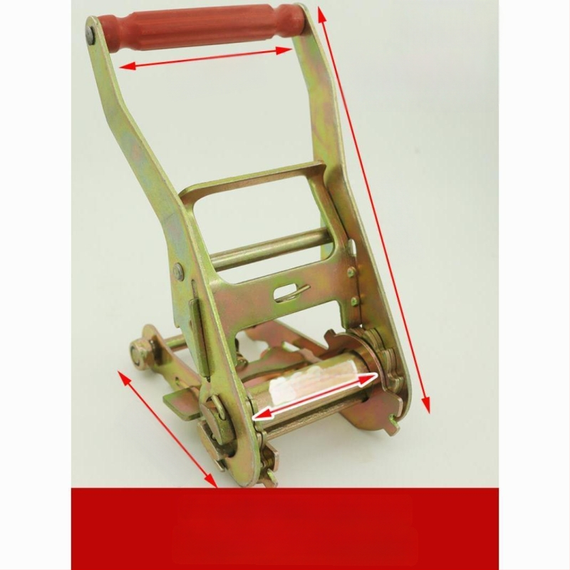 Universālais auklas spriegotājs ar tērauda rāmi un dubulto āķi kravas automašīnām