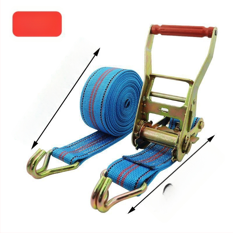 Universālais auklas spriegotājs ar tērauda rāmi un dubulto āķi kravas automašīnām