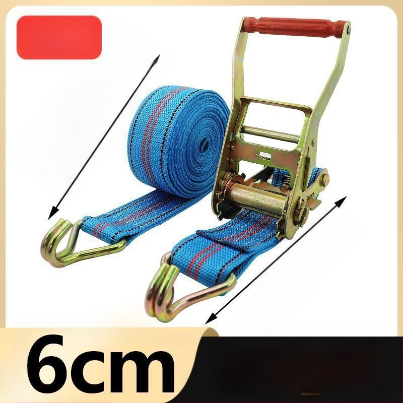 Universālais auklas spriegotājs ar tērauda rāmi un dubulto āķi kravas automašīnām