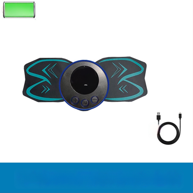 Тренажор за коремни мускули за дома с осем-пакетен дизайн, неразгъваем, марка Unique, за семейна употреба