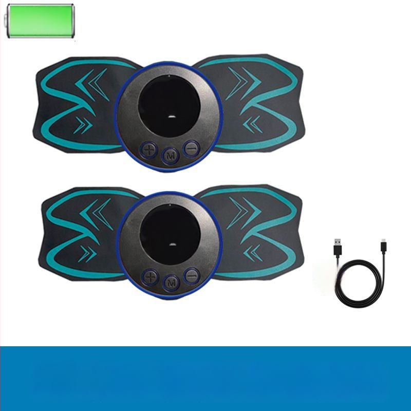 Тренажор за коремни мускули за дома с осем-пакетен дизайн, неразгъваем, марка Unique, за семейна употреба